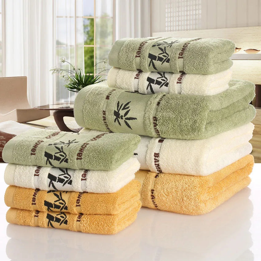 Luxury Bamboo Leaves Towels – Spa-Quality Softness for Everyday Use