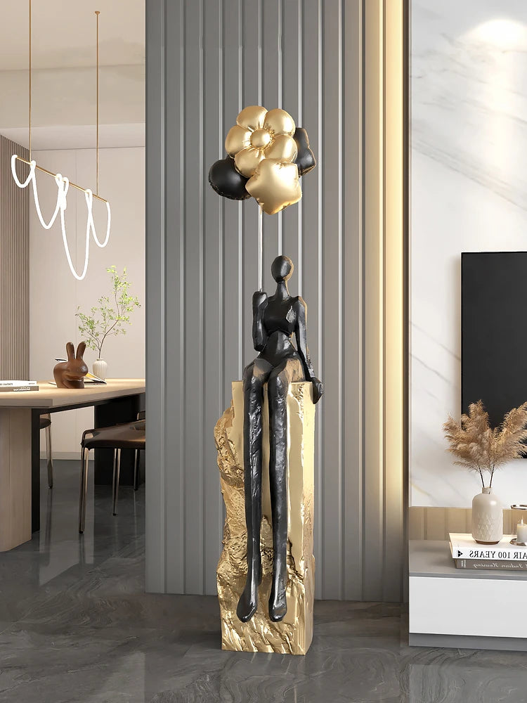 Modern Abstract Art Ornaments – Decorative Floor Sculptures & Housewarming Gifts