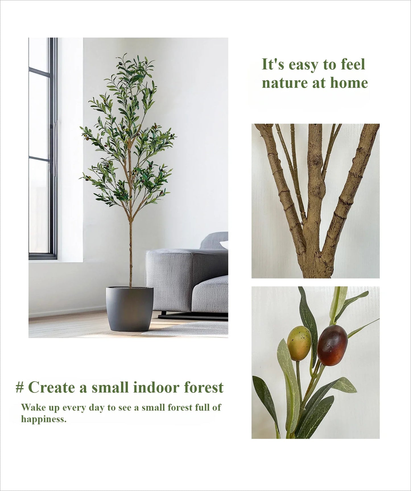 Artificial Olive Tree – 1.2m / 1.5m / 1.8m