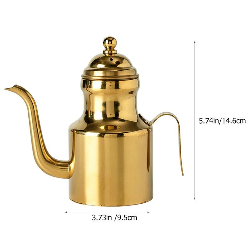 Premium Olive Oil Dispenser Bottle – Stainless Steel, Drip-Free & Easy Pouring