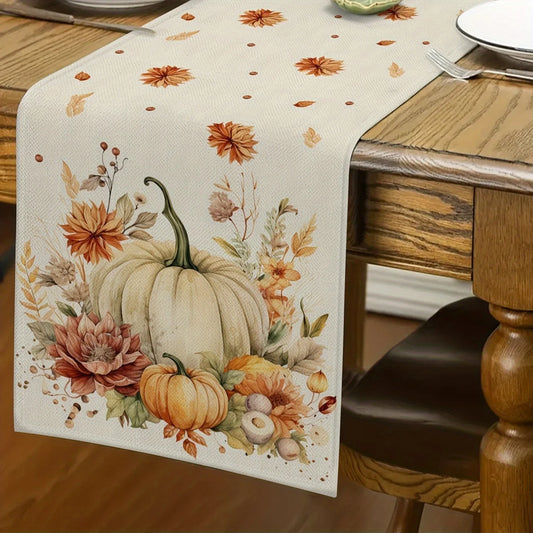 🍂🍁 Elevate Your Fall Decor: Seasonal Table Runner