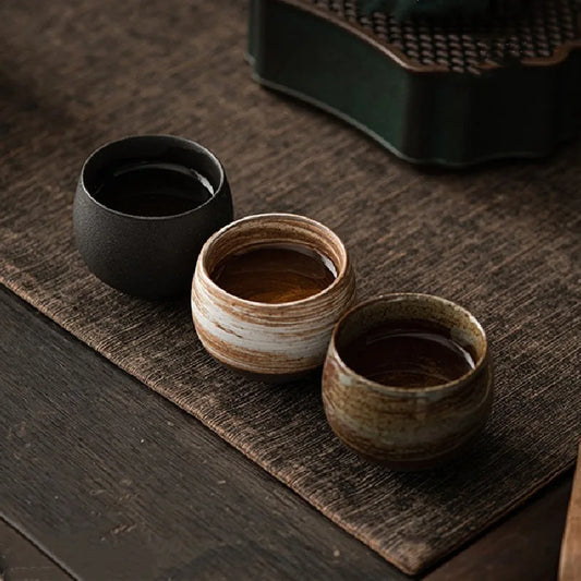 Handmade Ceramic Tea Cup – Porcelain Espresso & Coffee Mug, Afternoon Teacup, 1Pc Pottery Drinkware, Wholesale