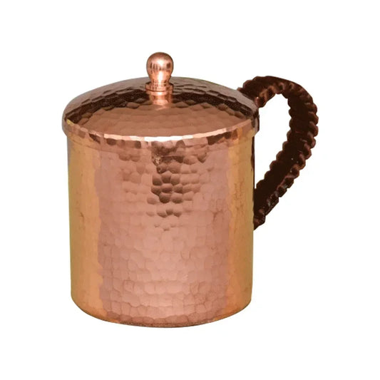 Premium Mule Mug – 100% Handcrafted Pure Copper & Solid Brass with Hammered Finish