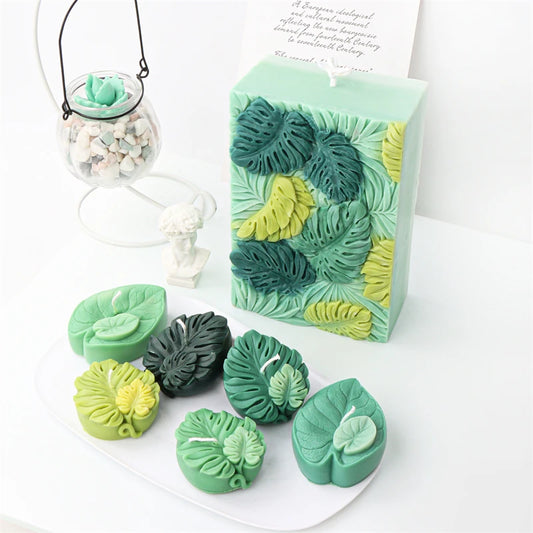 Large Turtle Leaf Silicone Mold – Perfect for Soaps, Aromatherapy & Resin Crafts