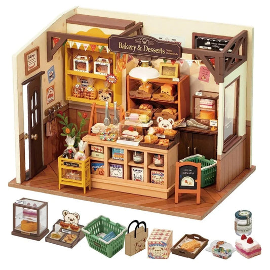 3D Puzzle DIY Miniature Dollhouse Kit (DG161) | Perfect Gift for Kids