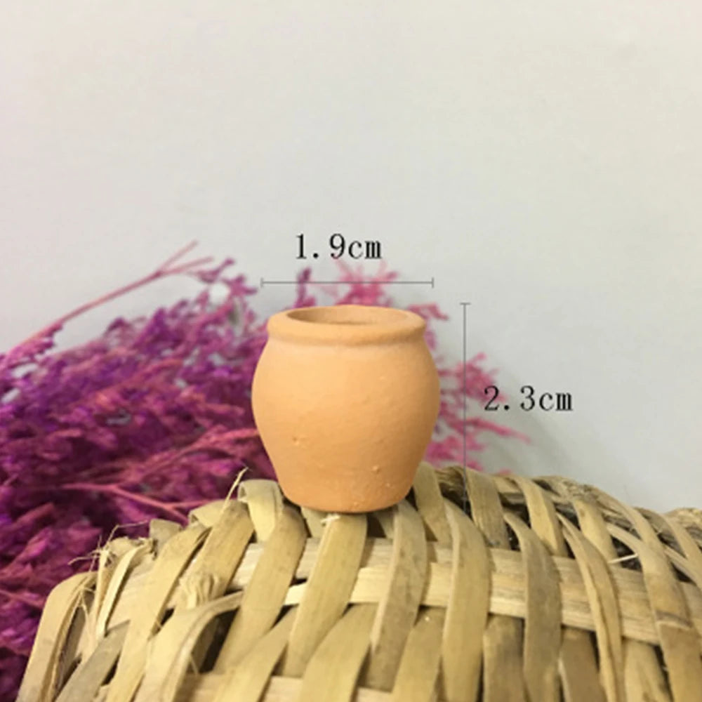 Mini Terracotta Clay Ceramic Planter