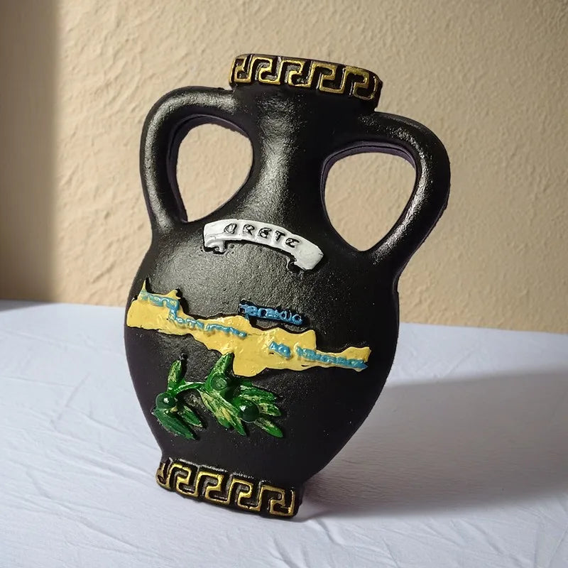 Greece Refrigerator Magnets – 3D Resin Souvenirs with Landmarks