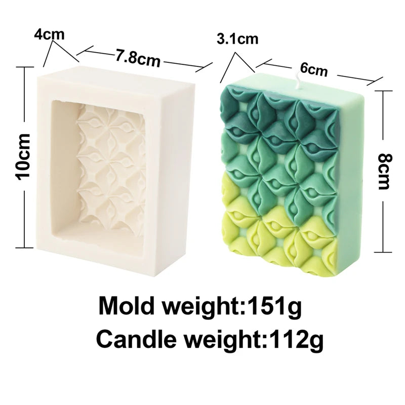 Large Turtle Leaf Silicone Mold – Perfect for Soaps, Aromatherapy & Resin Crafts