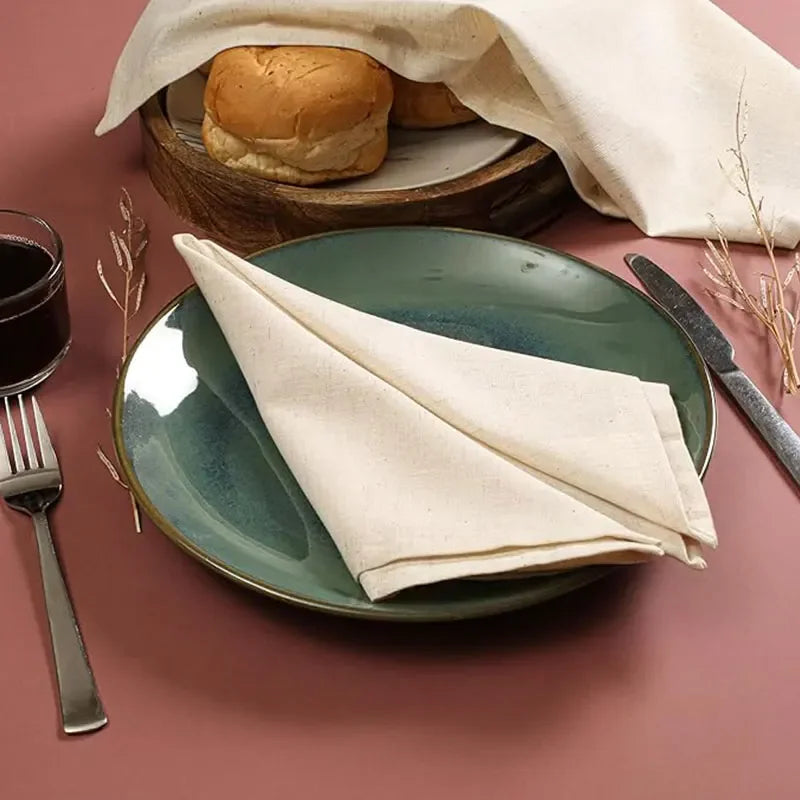 Set of 6/10/12 Linen Napkins