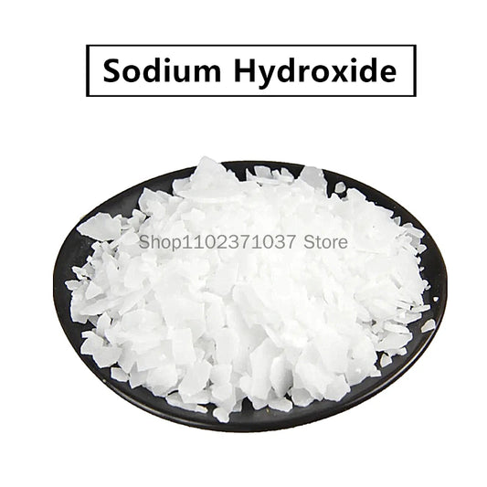 100% Pure Lye Flakes – Soap Making Raw Material (Sodium Hydroxide