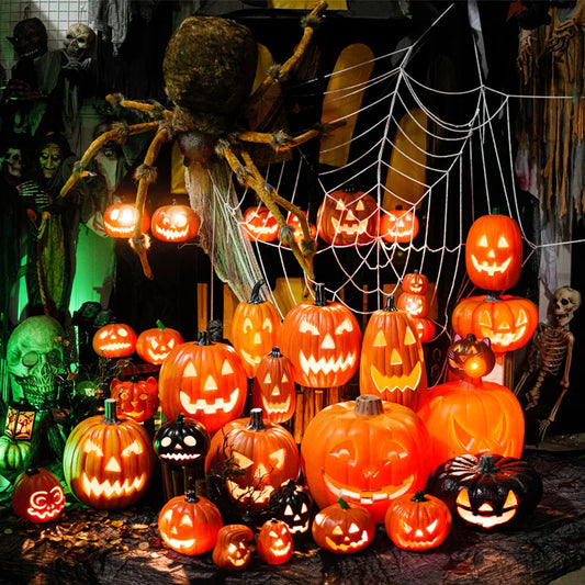 🎃 Spooky LED Halloween Decorations Set 👻
