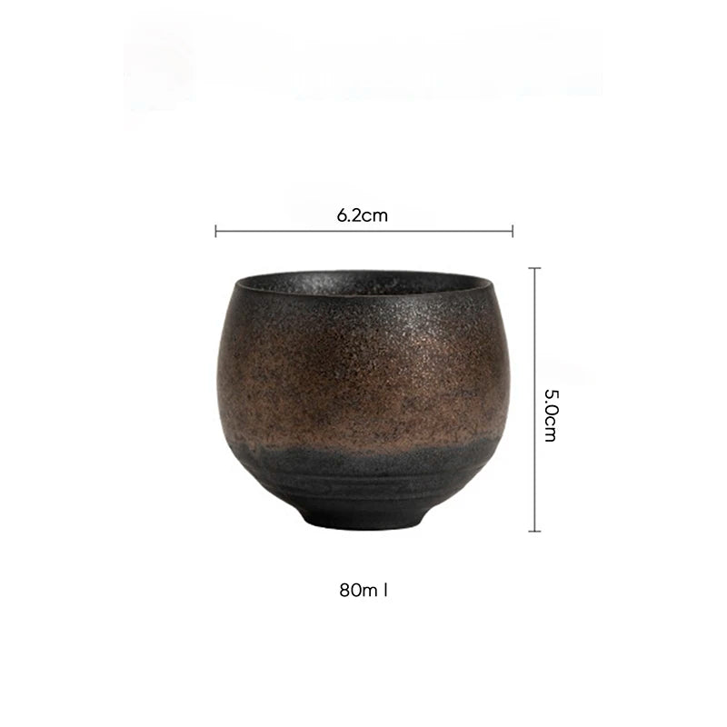 Handmade Ceramic Tea Cup – Porcelain Espresso & Coffee Mug, Afternoon Teacup, 1Pc Pottery Drinkware, Wholesale