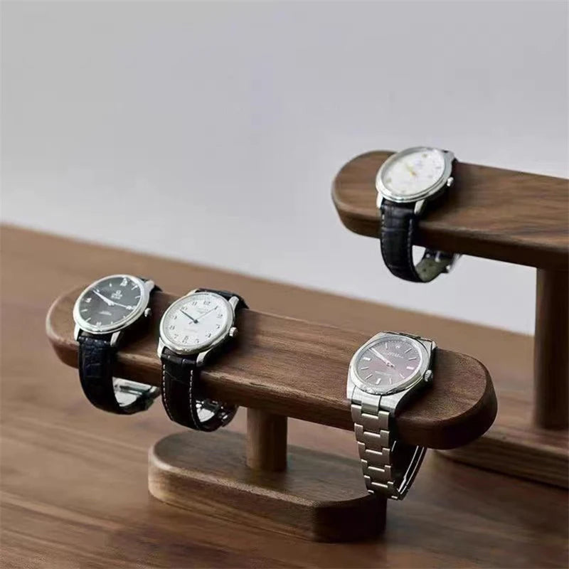 Upscale Wooden Watch Bracket – Creative Home Décor, Watch Storage Rack & Display Shelf for Trade Shows