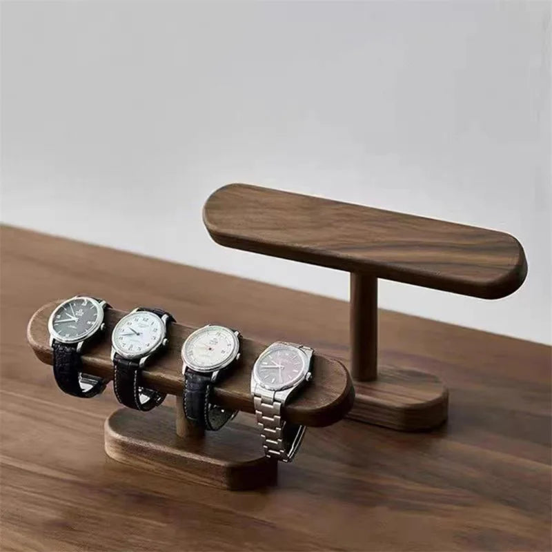 Upscale Wooden Watch Bracket – Creative Home Décor, Watch Storage Rack & Display Shelf for Trade Shows