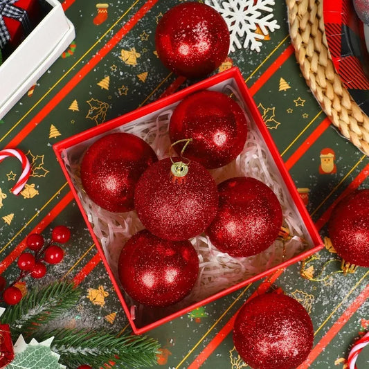 16 Pcs Christmas Ball Ornaments (6CM)
