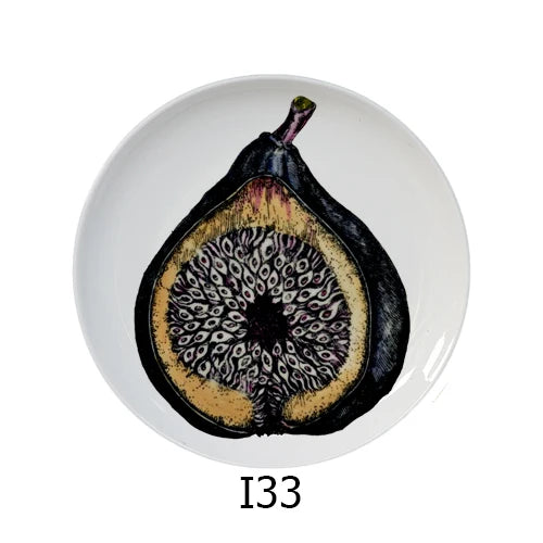 🎭 Artful Facial Decoration Ceramic Plate - European Style Display