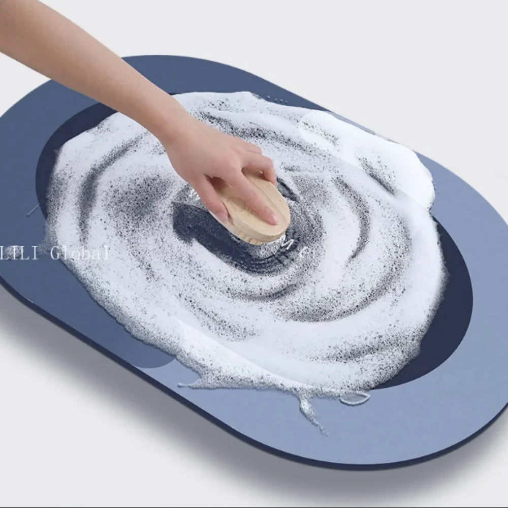 Kitchen Floor Rug – Anti-Slip, Oil-Proof, Water-Absorbing & Dirt-Resistant Waterproof Door Mat for Home