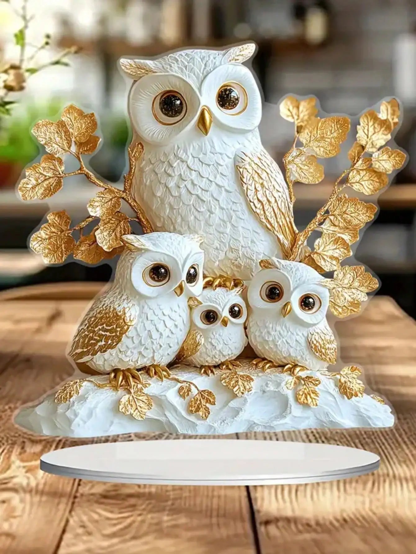 🦉 Product Description – Owl Family Collectible Statue