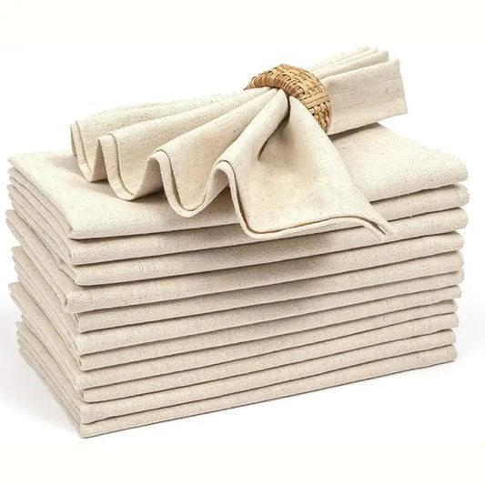 Set of 6/10/12 Linen Napkins