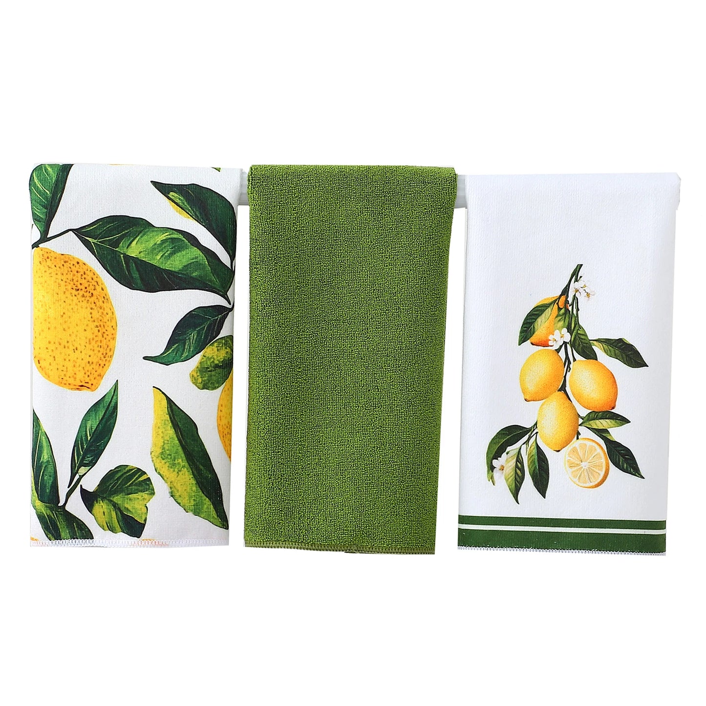 Lemon Dish Cloth Set – Fresh Style for Cooking & Cleaning
