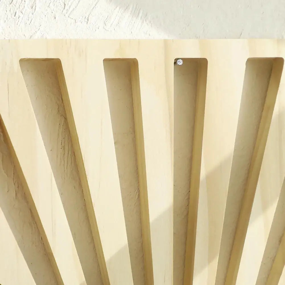 🪵 Sturdy Wall-Mounted Wooden Shelf – Heavy-Duty Floating Display for Plants & Decor