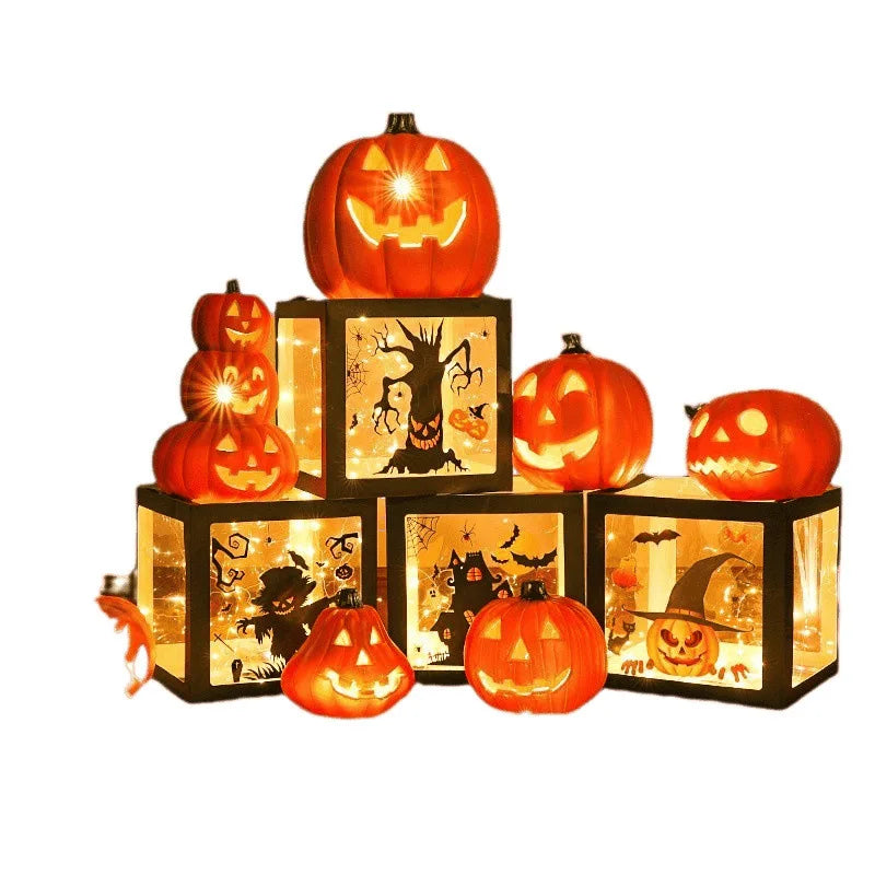🎃 Spooky LED Halloween Decorations Set 👻