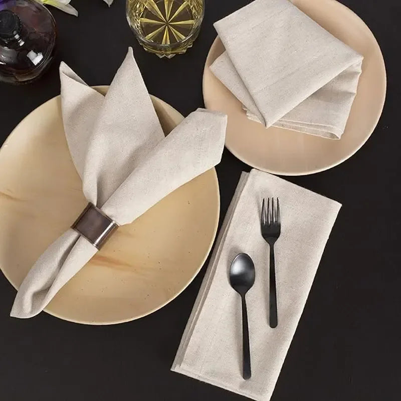 Set of 6/10/12 Linen Napkins