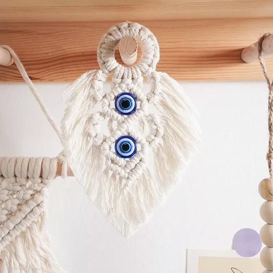 🌿 Handwoven Macramé Wall Tapestry & Door Handle Hanging ✨