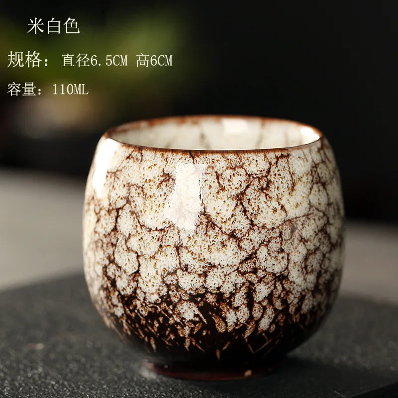 Ceramic Porcelain Tea Cup – Pottery Drinkware, Coffee & Wine Mug, 1Pc Tableware