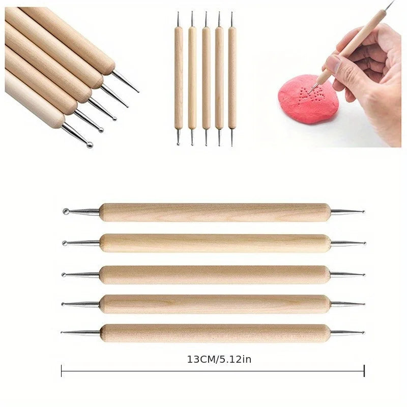 All-in-One Pottery Tool Set – 42pcs Sculpting & Carving Tools for Clay & Ceramic Art