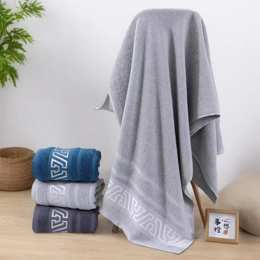 Thick 380g Pure Cotton Blend Bath Towel (70x140cm) | Ultra Soft, Highly Absorbent & Non-Shedding 🧖‍♀️