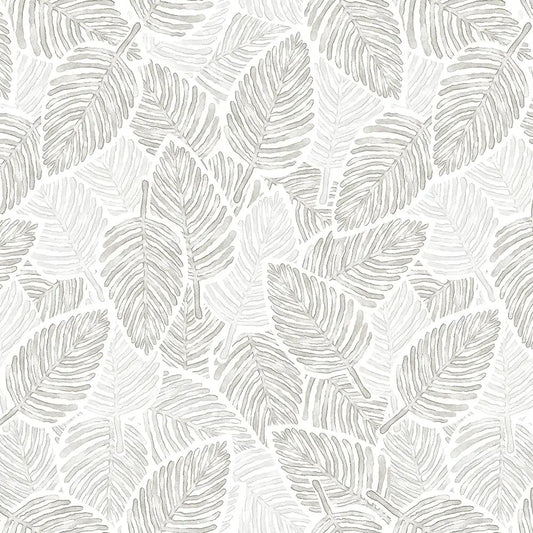 🌿 Boho Leaf Peel and Stick Wallpaper: Modern & Removable ✨