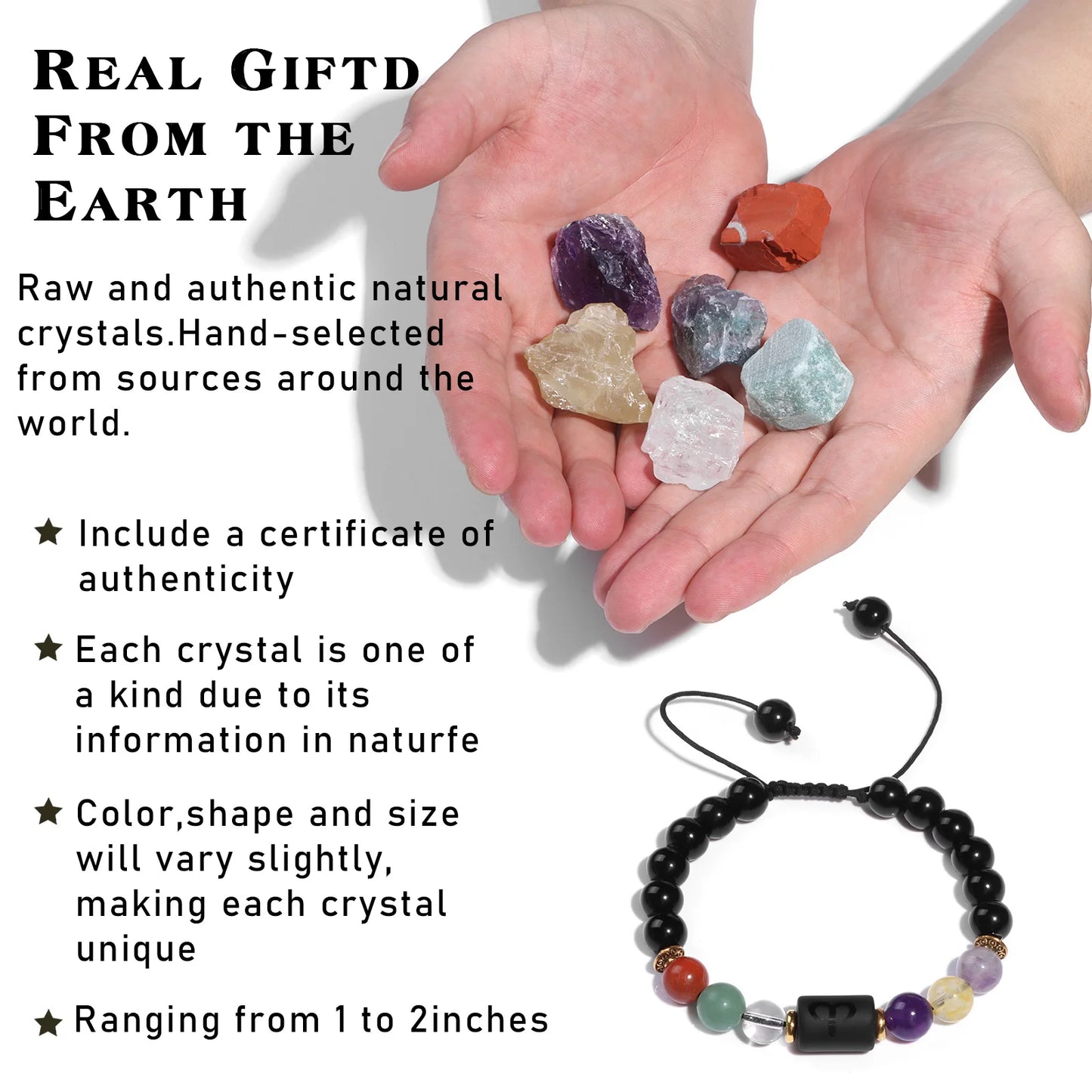 Handmade Zodiac Bracelet with Irregular Raw Stones – Lapis Lazuli & Amethyst Rope Jewelry