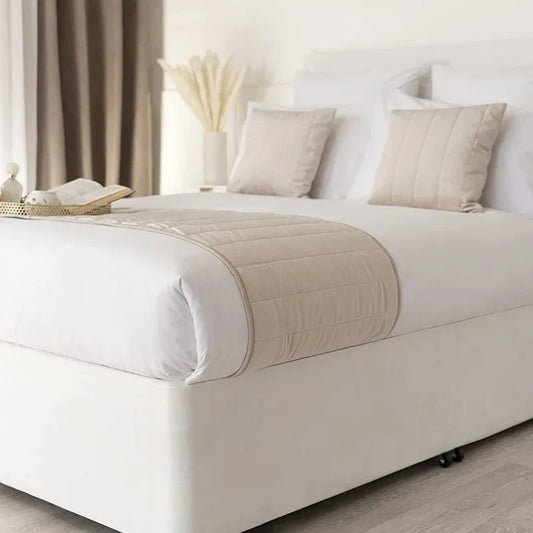 💎 Luxury Crushed Velvet Bed Base Wrap ✨