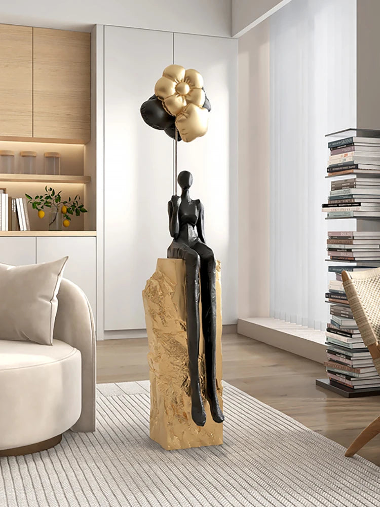 Modern Abstract Art Ornaments – Decorative Floor Sculptures & Housewarming Gifts