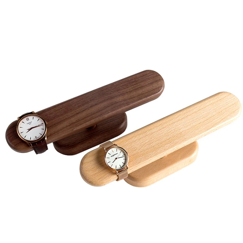 Upscale Wooden Watch Bracket – Creative Home Décor, Watch Storage Rack & Display Shelf for Trade Shows