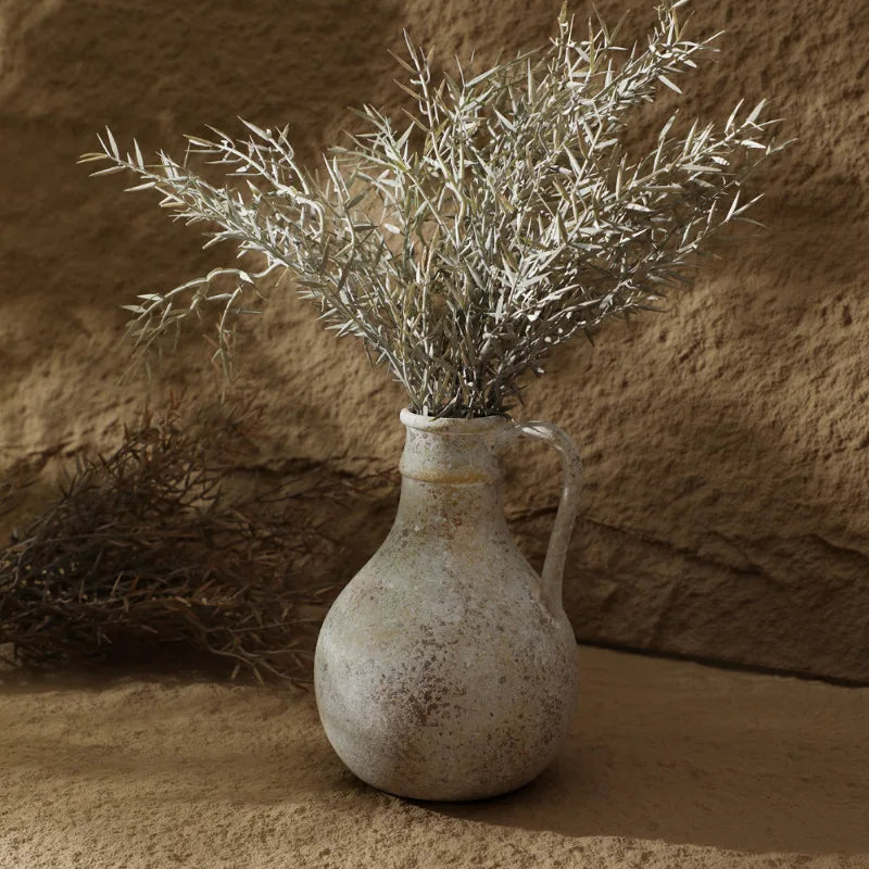 Retro Style Pottery Vase